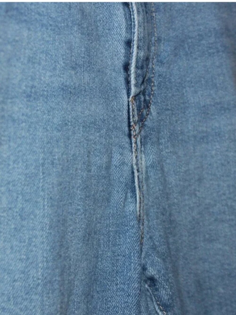 Levis SilverTab High Waisted Cropped Mom Jeans 29 Distressed Stretch Ankle - Picture 7 of 12
